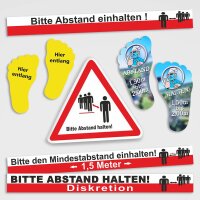 Fußbodenaufkleber - Bodenfolien - Floor Graphics