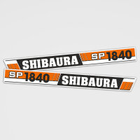 Shibaura SP 1840 Aufkleber Set