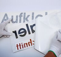 Klebeschriften & Klebebuchstaben