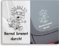 Baby an Bord Aufkleber - Bernd