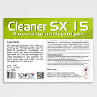 CLEANER SX15 - Spezialreiniger 5 Liter Kanister